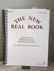 THE NEW REAL BOOK, Bb VERSION, BY CHUCK SHER (1988 TRADE-PAPERBACK)