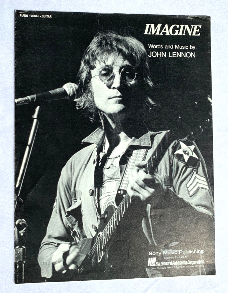 Imagine Sheet Music John Lennon 1971