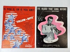 Vintage Show Tunes & Movie Sheet Music South Pacific Easter Parade + more Lot 12