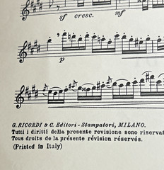 Giulio Briccialdi ~ Op. 31 ~ 6 Grand Studies ~ Flute ~ Italy ~ 1971