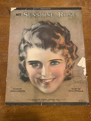 LOT of 17 Vintage 1920s, 1930s SHEET MUSIC with ukulele chords