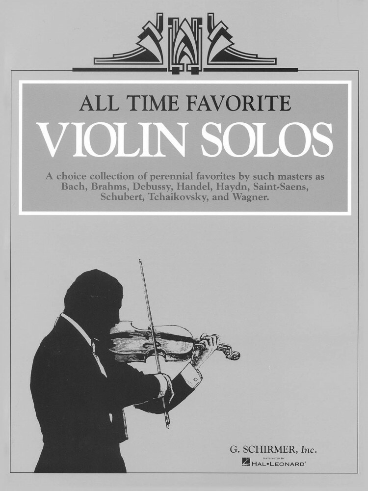 All Time Favorite Violin Solos Violin and Piano Sheet Music NEW 050500510