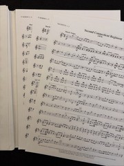 Second Connecticut Regiment Concert Band Complete Set Score Parts CD Reeves
