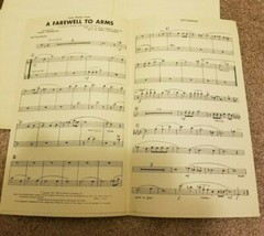 1958 LOVE THEME FAREWELL TO ARMS Sheet Music Leo Feist Multiple Parts Violin +