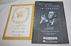 Large Group of 29 Choral Sheet Music Books