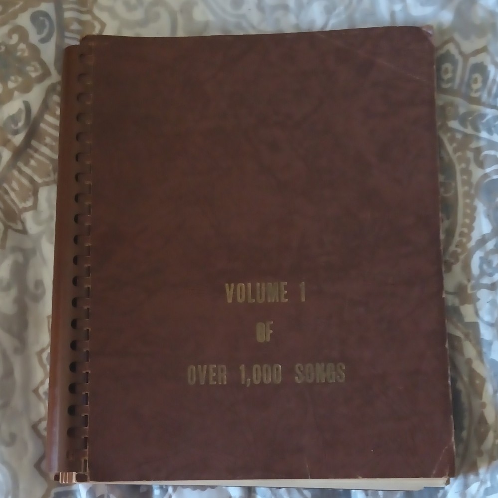Vocal Voice Solo Spiral Bound Sheet Music Collection Song Book Volume 1