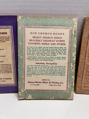 Vintage Stamps-Baxter 1940s – 70s Gospel Song Book Lot of 5