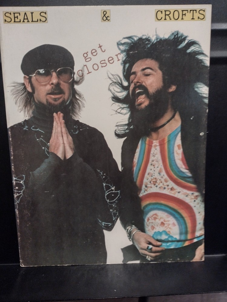 Seals & Crofts Songbook Get Closer Vintage Piano Guitar Vocal 1976 Brand New