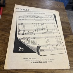 Rock Around the Clock, Bill Hailey and the Comets Sheet Music 1955