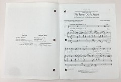 Pie Jesu O My Jesu SATB Organ Sheet Music Soprano Solo David Ashley White ECS