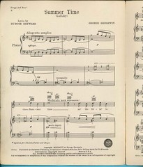 GERSHWIN: PORGY & BESS 3 Shts, Plenty O Nuttin, Ain&rsquo;t Necessarily So, Summertime