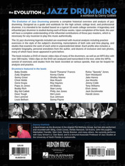 « The Evolution of Jazz Drumming » MUSIC BOOK/ONLINE AUDIO/VIDEO-BRAND NEW ON SALE