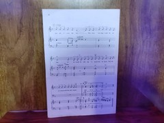 To Tell the Untold SATB Choir Sheet Music Lot 28 Copies Dick Anthony Lillenas Ca