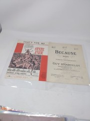 Lot Of Thirty Vintage Sheet Music Show Tunes Hit Parade Piano Vocal Movie Stars