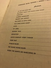 Robbins ALl Organ Series no. 11 Dixieland Favorites Sheet Music Book 1966