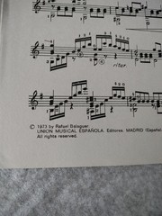 Jose Broca, La Amistad, Classical Guitar Sheet Music Solo