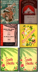 6 Antique & Vintage OPERA Music Books & BROADWAY SHOW TUNES Playbills
