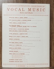 A New Anthology of American Song 25 Songs High Voice G Schirmer Sheet Music Book