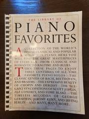 Library of Piano Favorites (1997, Spiral Bound, AMSCO) piano collection book