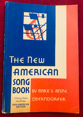 Vintage 1941 The New American Song Book Pan-American Ed Oberndorfer Softcover