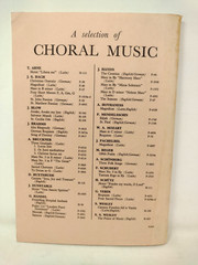 Brahms Requiem Opus 45 Vocal Score Peters Edition No. 3672 in English Paperback