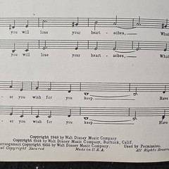 Disneyland Two-Part Community Song Book for Choir Voice/Piano Hansen CH 2441