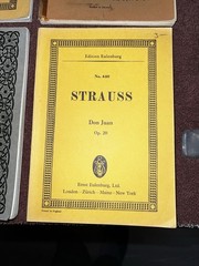MULTIPLE MINIATURE ORCHESTRA SCORES 2 SIGNED BY EDWIN P. CHILDS READ DESCRIPTION