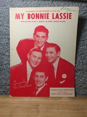 Vintage 1952 Sheet Music My Bonnie Lassie Words In Music By Roy C Bennett Sid…