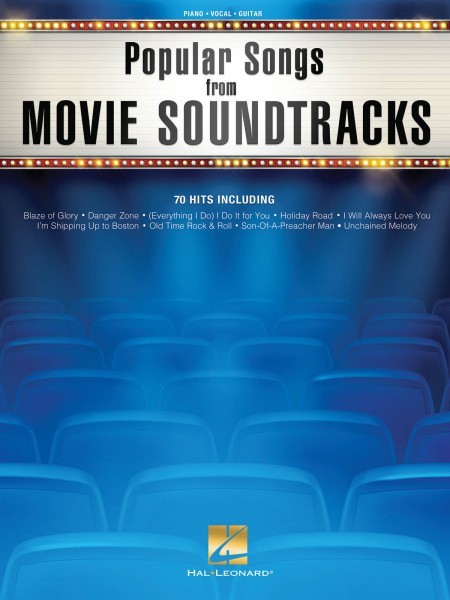 Popular Songs from Movie Soundtracks Sheet Music Piano Vocal Guitar 000146156