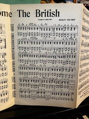 Here Come The British Sheet Music Novelty Fox-Trot Irving Berlin 1934 Piano