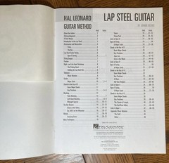 LAP STEEL GUITAR Instruction Book – Hal Leonard Guitar Method – Johnie Helms