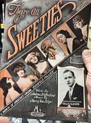 D 4-pack 9×12 Various Decades Sheet Music (ALL US PRESSINGS)
