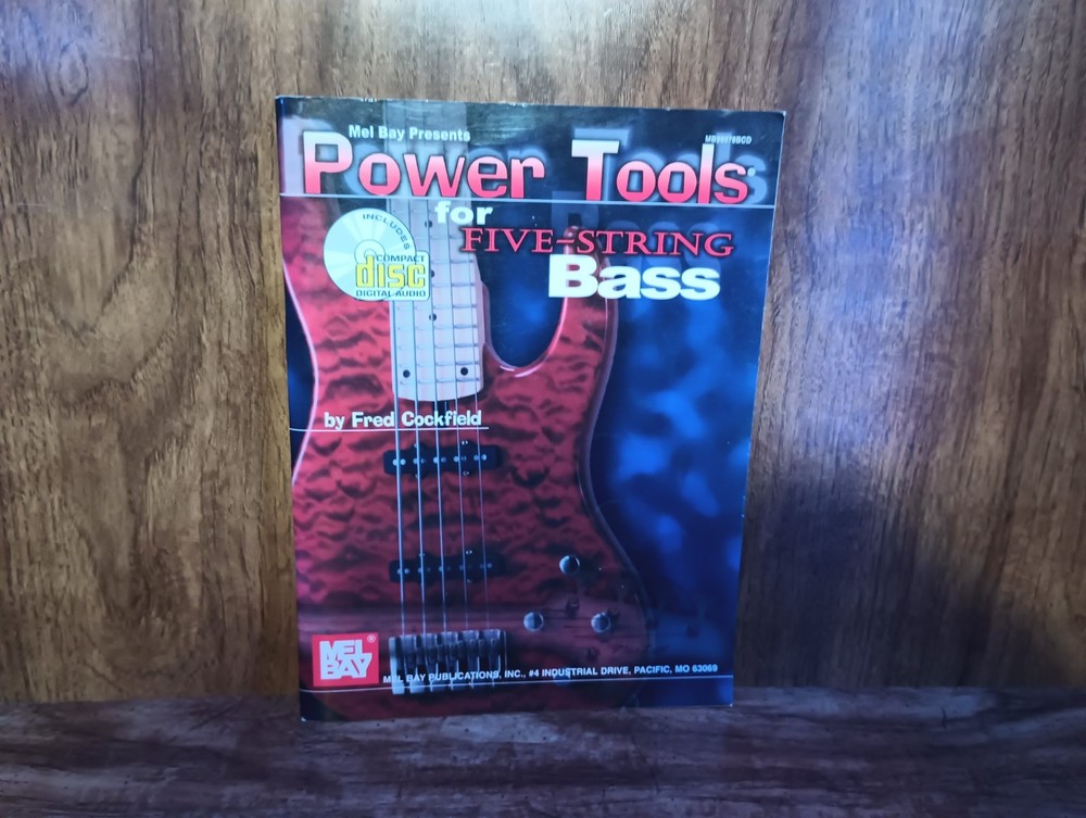 Power Tools for Five‑String Bass Cockfield Mel Bay PB Sheet Music Technique