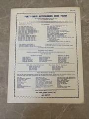 Vintage 1950 Sheet Music Poster I Almost Lost My Mind featuring Pat Boone