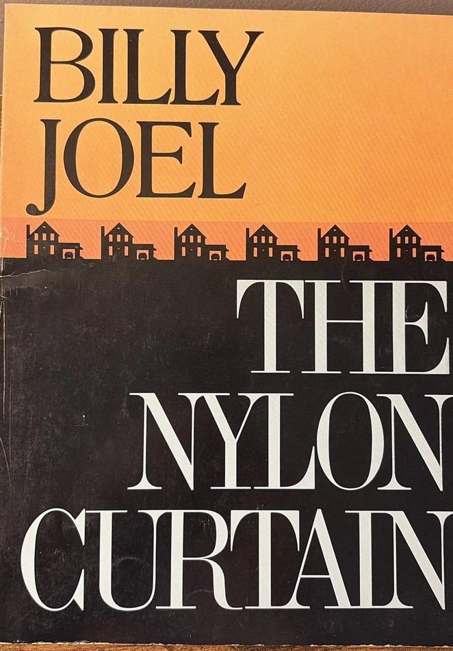 Billy Joel The Nylon Curtain 1982 Piano Vocal Guitar Songbook Rare PB