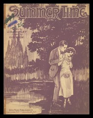 SUMMER TIME Cropley/Rich 1924 Jamestown NY Romantic Vintage Sheet Music