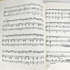 Accolay Concerto No. 1 Viola Piano Solo Sheet Music Schirmer Library 1955 Vtg