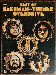 Best of Bachman Turner Overdrive Vintage Sheet Music 1975 piano/vocals/guitar