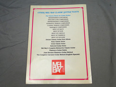 Mel Bay&rsquo;s Guitar Song Book Lot Classical 17th Century Solo Chords Walt Lawry