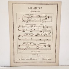 Antique 1892 Shepherds All and Maidens Fair Piano Solo Sheet Music