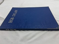 Bob Dylan Sheet Music Book Tab 1974 Warner Bros. Tabulature Scarce PB