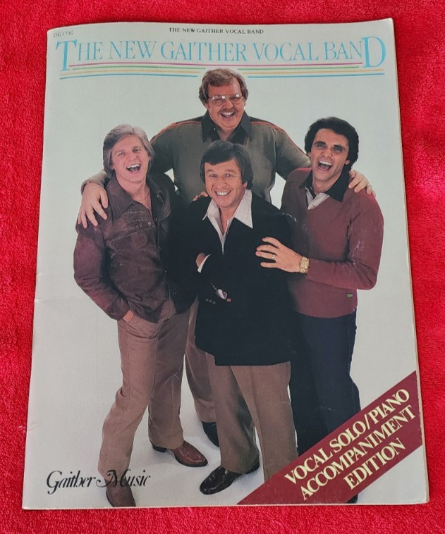1981 The New GAITHER VOCAL BAND SONGBOOK Vocal Solo / Piano Edition pb 12 Gospel