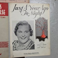 Lot of 10 Vintage 1930s Sheet Music Kate Smith Glenn Gray Russ Columbo P/V/G