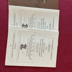 Various: ‘T Uitnement Kabinet VII Duets For Treble Instrument & Bass Viola 1976