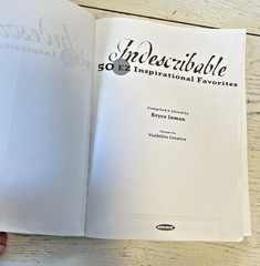 Indescribable Book PB Piano Guitar Vocal 50 EZ Inspirational Songs Medium Voice