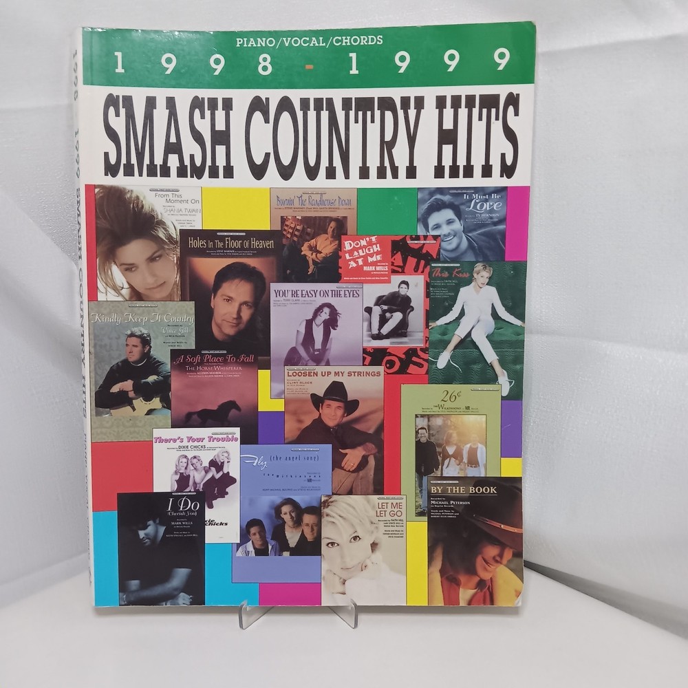 Smash Country Hits 1998 – 99 Piano Vocal Chords Warner Bros Songbook Music