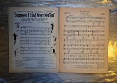 Benny Davis Joe Burke No Wonder That I Love You Sheet Music 1924 Art Deco