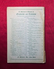 1939 Schirmer’s Collection Favorite Anthems Vol II Mixed Voices Sheet Music