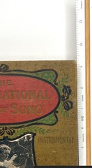 Antique 1901 International Book of Song Hardcover Sheet Music Book Inscription