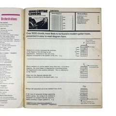 1000 Guitar Chords Plus Words And Music By Anthony Fones – 1967 Charles Hansen